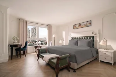 Deluxe Double Room con vasca — M Village Hotel Long Biên, a brand of Modern Village Lifestyle